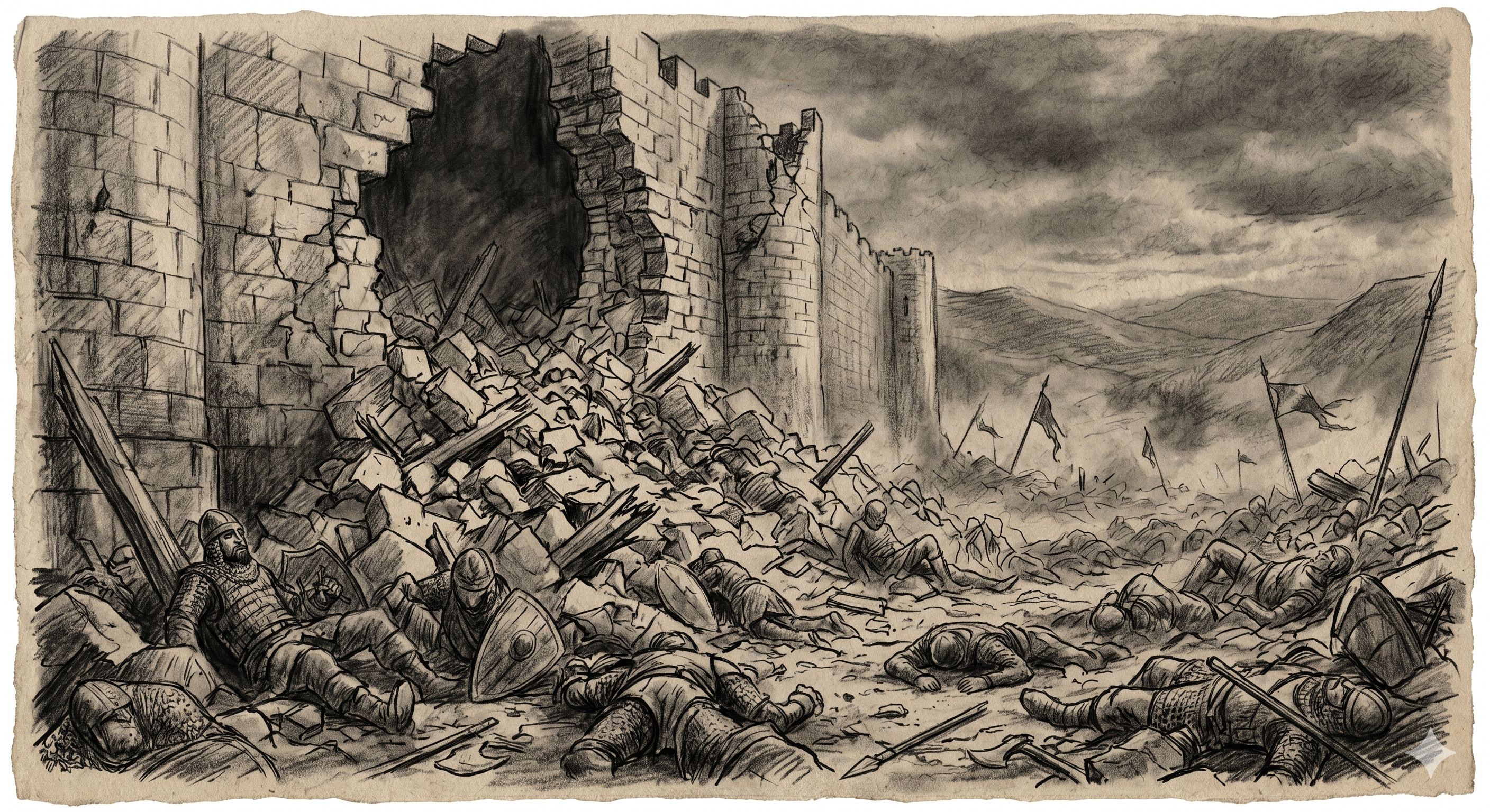 The breached wall